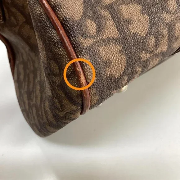 Vintage Dior Brown Trotter Bag - Picture 7 of 8